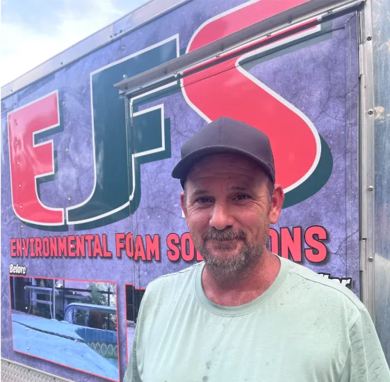 Shawn and Jessica McGrantham, owners of Environmental Foam Solutions