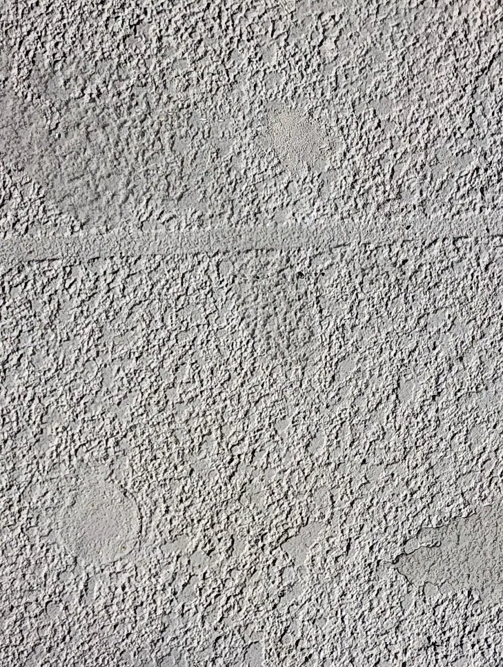 EFS project showing mudjacking and polyurethane injection hole patch sizes
