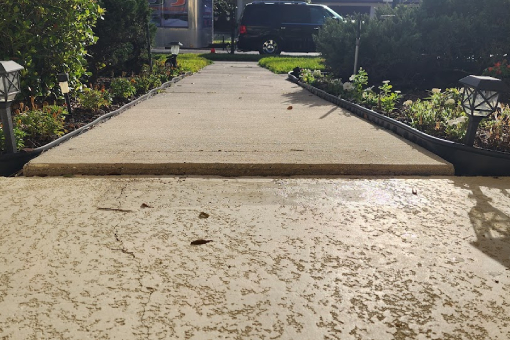 Ongoing Sidewalk Concrete Repair Job in Florida